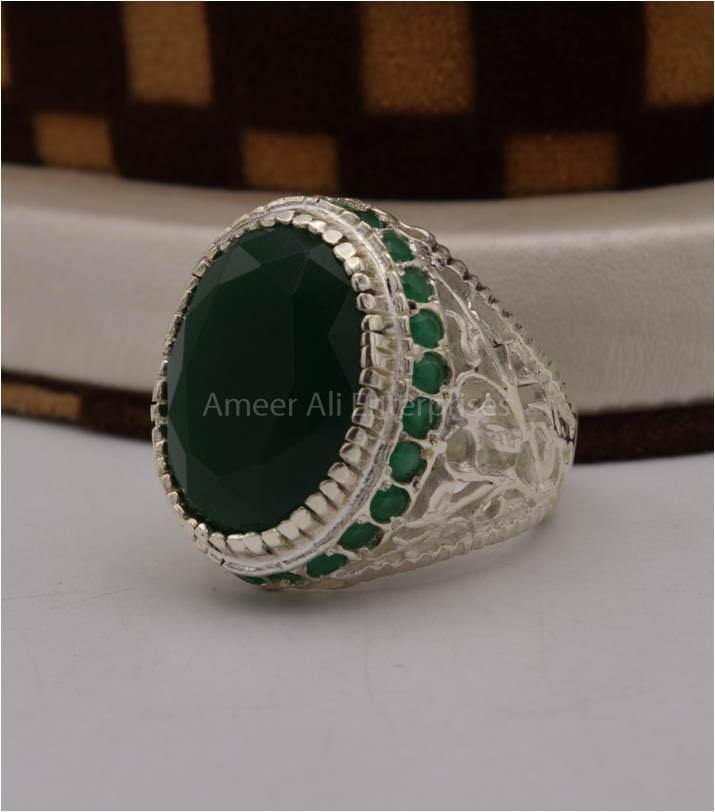 AAE 2485 Chandi Ring 925, Stone: Zircon - AmeerAliEnterprises