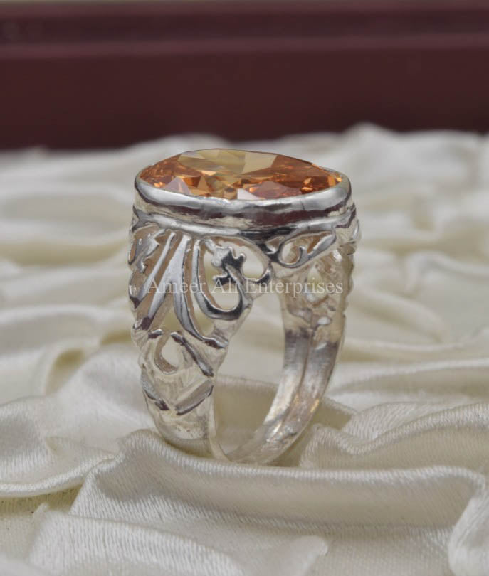 AAE 1891 Chandi Ring 925, Stone: Zircon