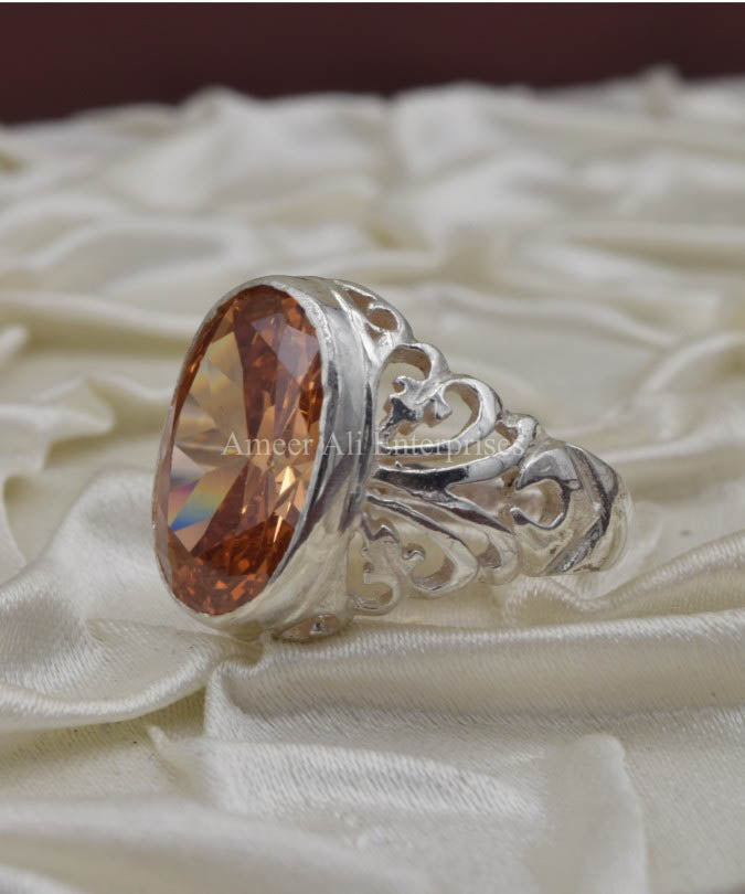 AAE 1891 Chandi Ring 925, Stone: Zircon