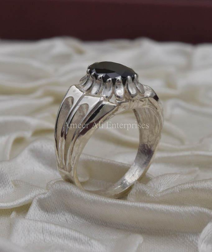 AAE 9801 Chandi Ring 925, Stone: Zircon - AmeerAliEnterprises