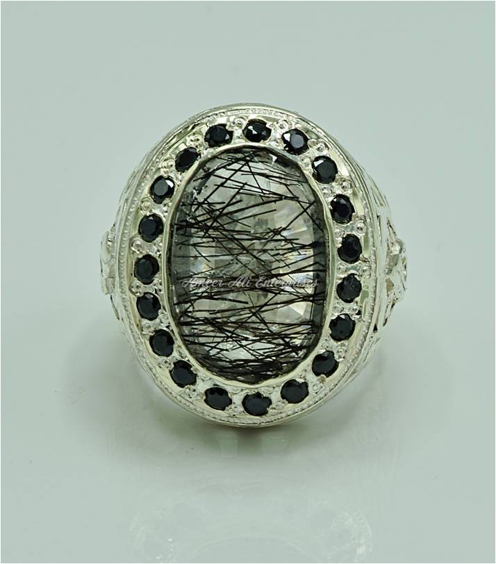 AAE 6894 CHANDI RING 925, STONE: MOH E NAJAF