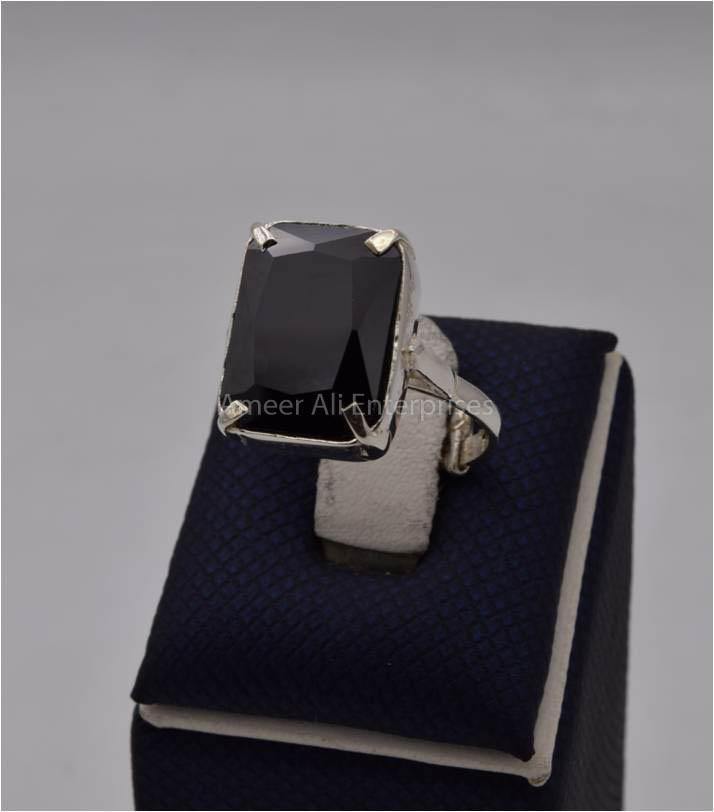 AAE 5737 Chandi Ring 925, Stone: Zircon - AmeerAliEnterprises