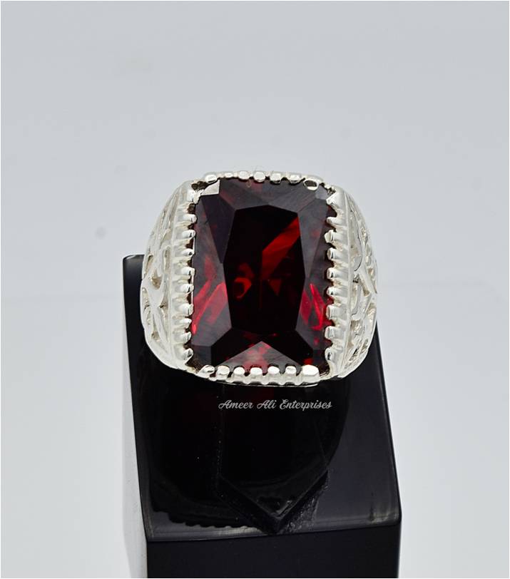 AAE 6644 Chandi Ring 925, Stone: Zircon