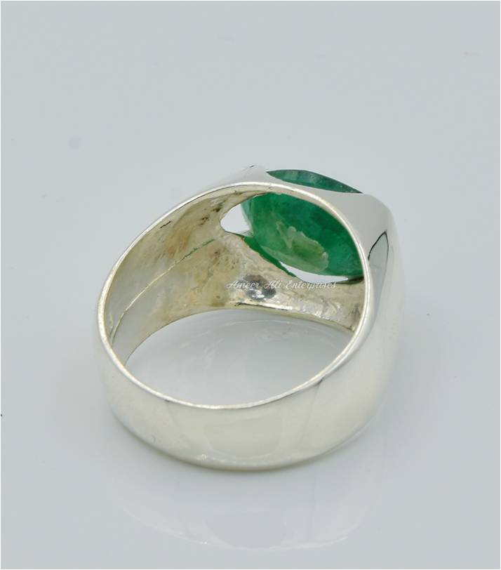 AAE 6246 Chandi Ring 925, Stone: Onyx