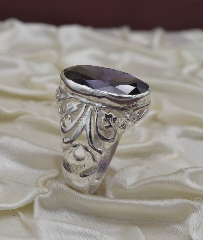 AAE 1893 Chandi Ring 925, Stone: Zircon