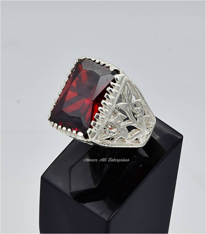 AAE 6644 Chandi Ring 925, Stone: Zircon