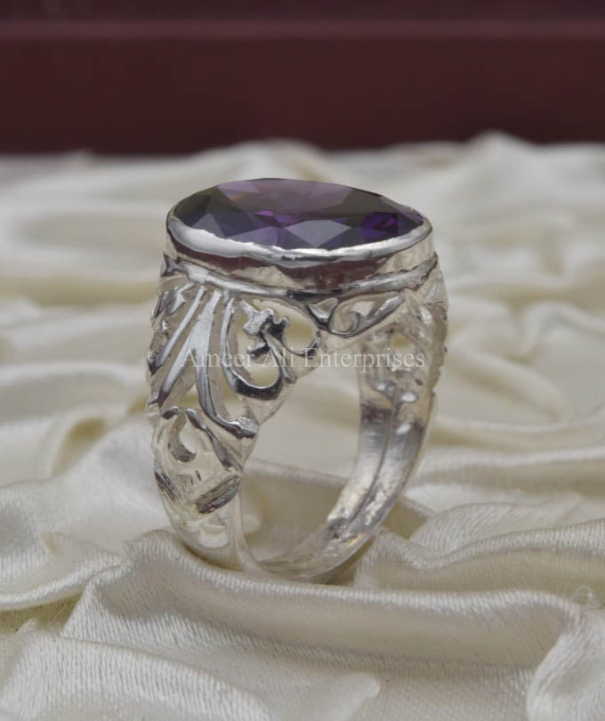 AAE 1893 Chandi Ring 925, Stone: Zircon