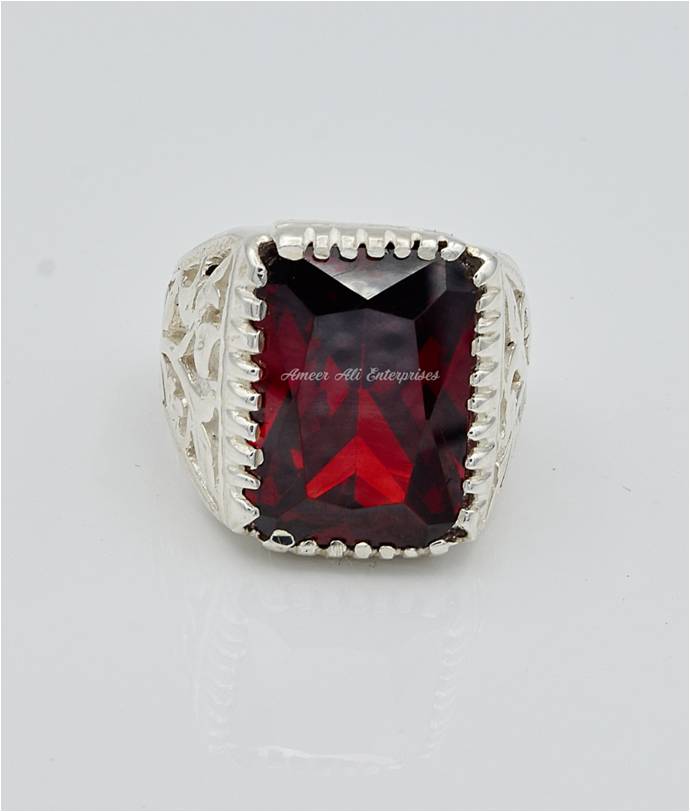 AAE 6644 Chandi Ring 925, Stone: Zircon