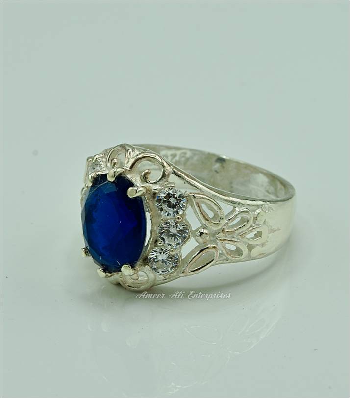 AAE 6908 Chandi Ring 925, Stone: Zircon