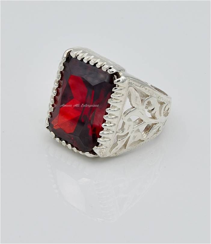 AAE 6644 Chandi Ring 925, Stone: Zircon