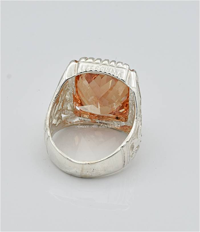 AAE 6645 Chandi Ring 925, Stone: Zircon