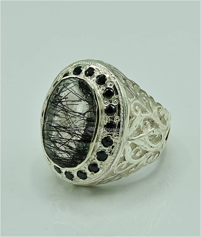 AAE 6894 CHANDI RING 925, STONE: MOH E NAJAF