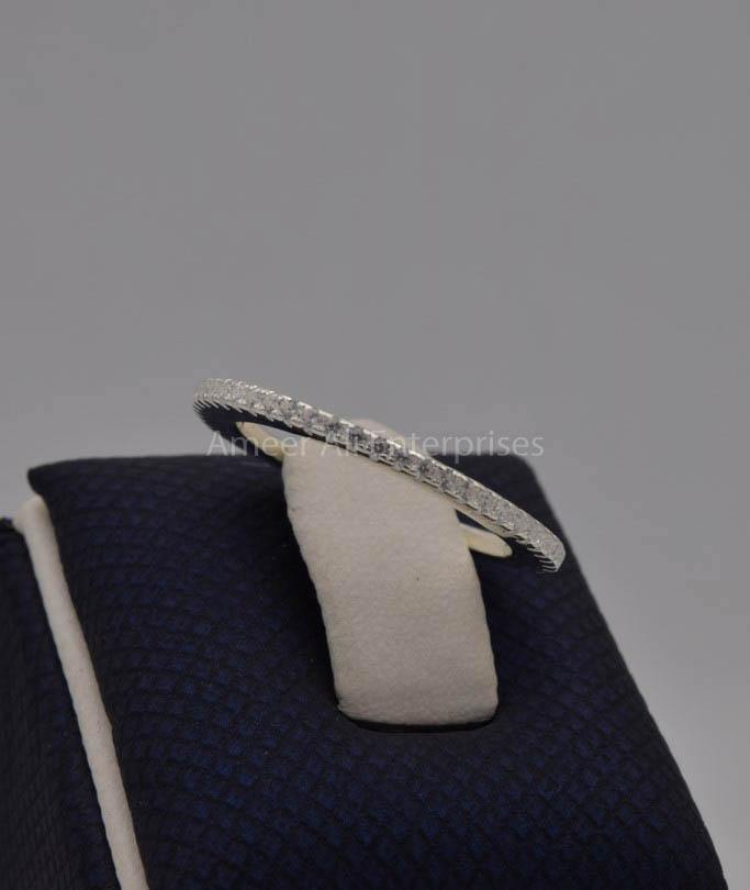 AAE 7739 Chandi Ring 925, Stone: Zircon - AmeerAliEnterprises