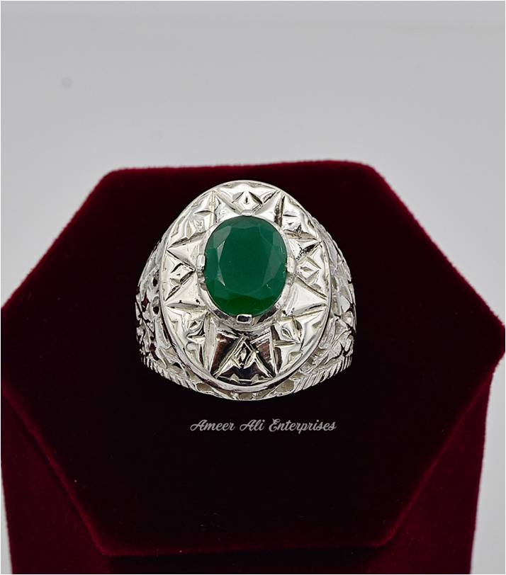 AAE 6557 Chandi Ring 925, Stone: Zircon