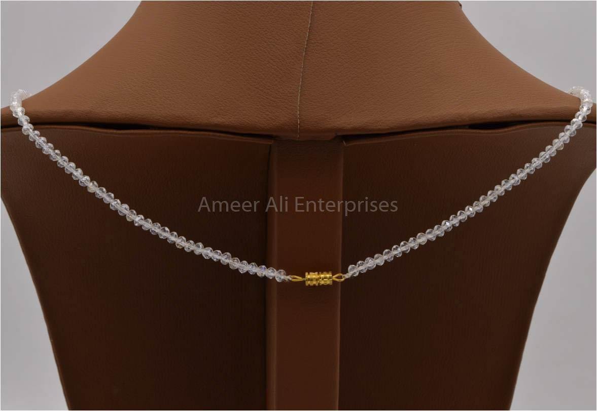 AAE 2497 Chandi Set 925, Stone: Zircon - AmeerAliEnterprises