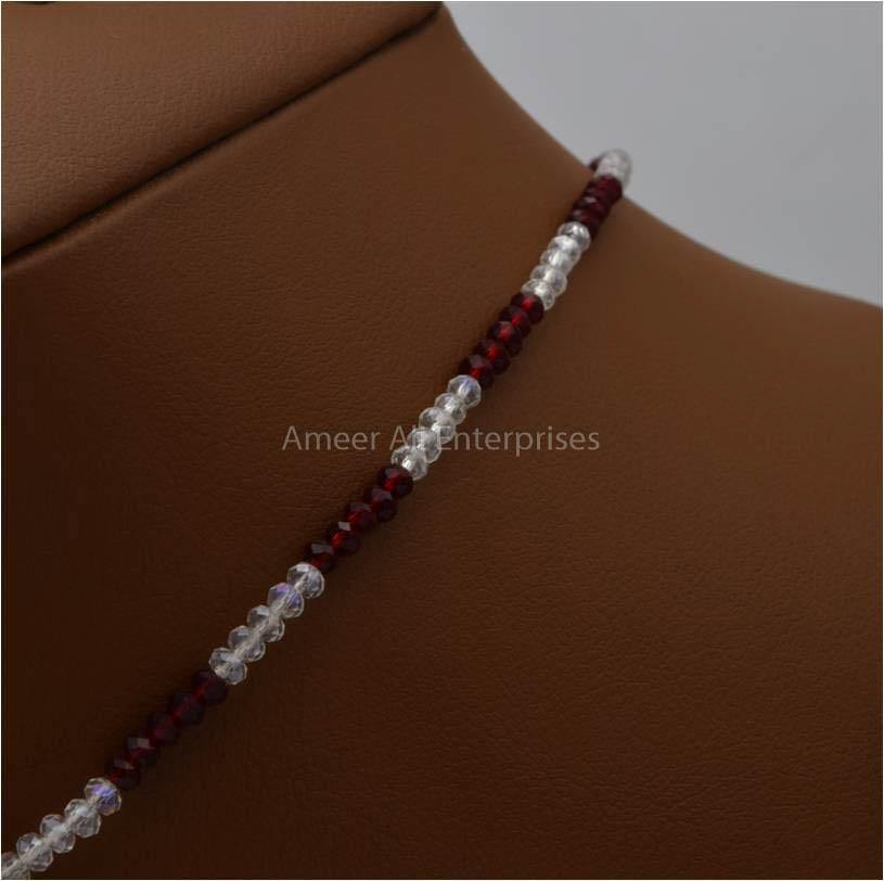 AAE 5715 Chandi Set 925, Stone: Zircon - AmeerAliEnterprises