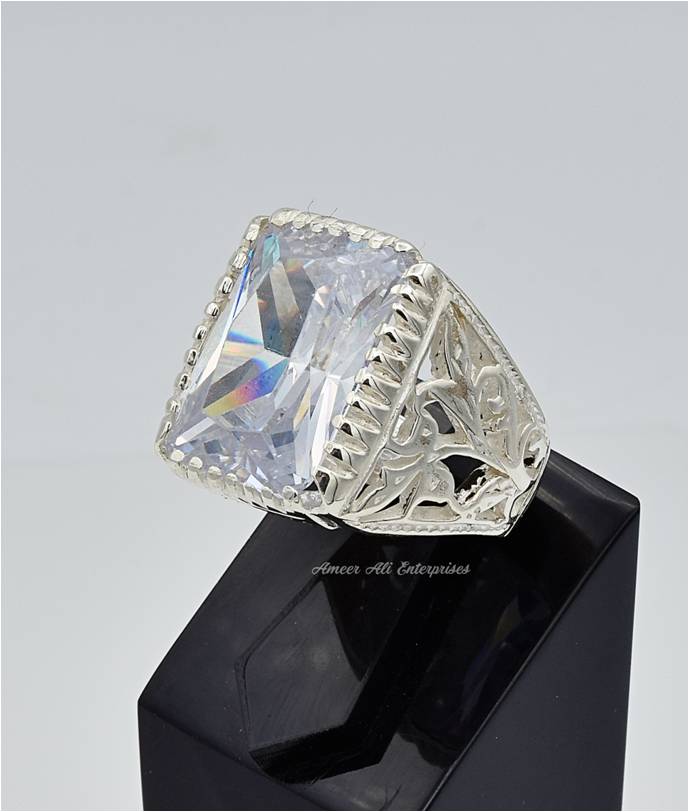 AAE 6646 Chandi Ring 925, Stone: Zircon