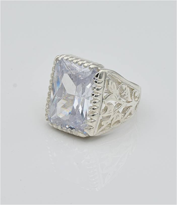 AAE 6646 Chandi Ring 925, Stone: Zircon