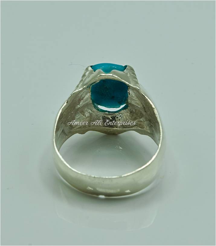 AAE 6841 Chandi Ring 925, Stone: Feroza
