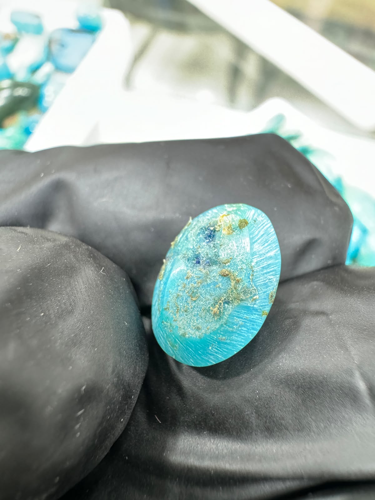 AAE 006 Premium Natural Feroza Stone 4 Carat