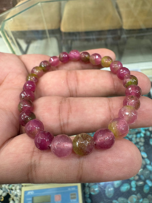 AAE PB 006 Pink Jade Onyx Bracelet
