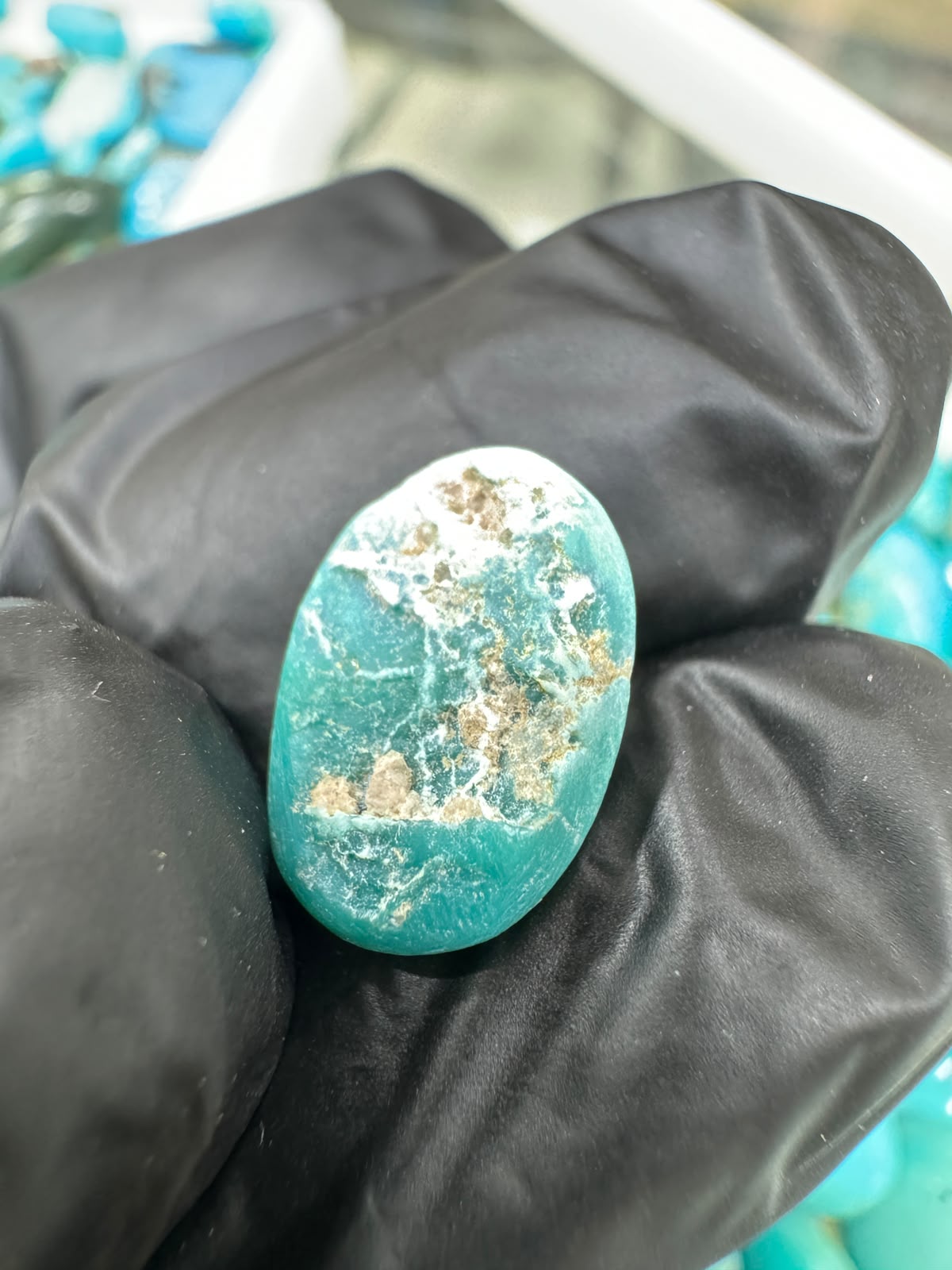 AAE 007 Premium Natural Feroza Stone 4.2 Carat