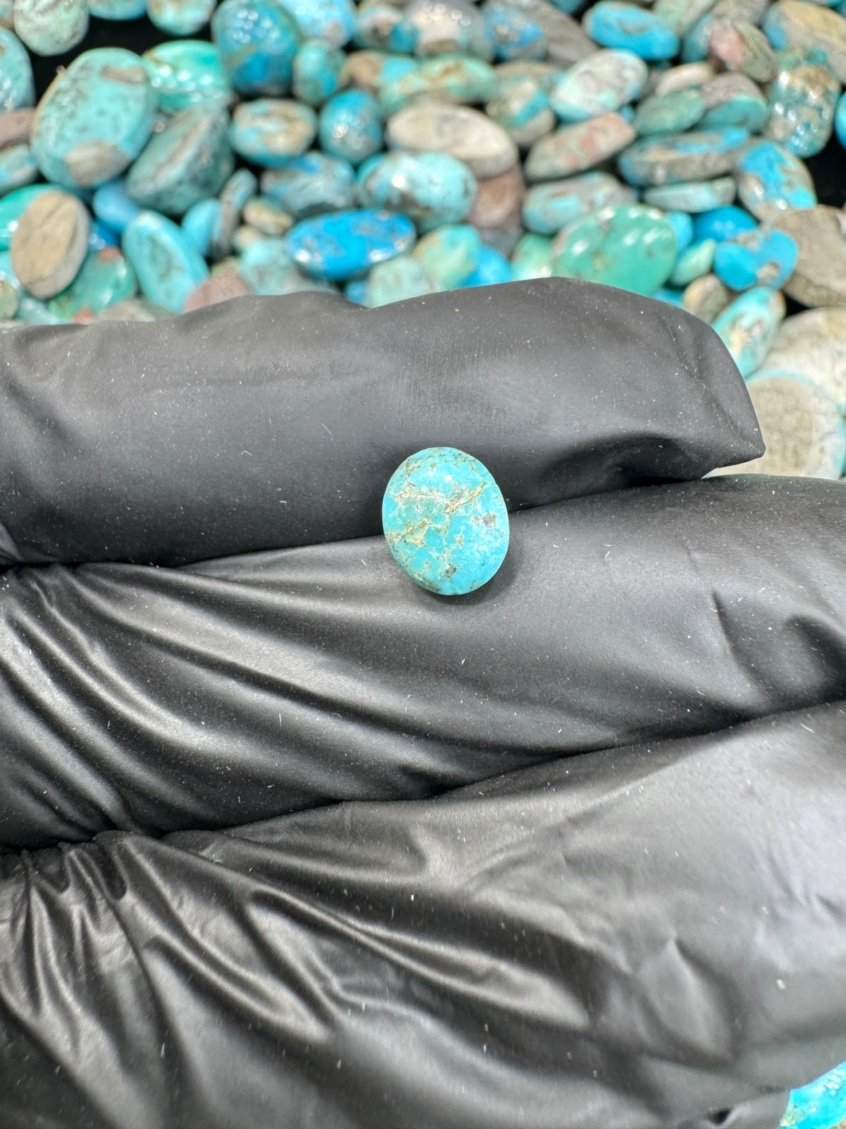 AAE SF 010 Natural Shajri Feroza Stone – Original Turquoise Gemstone