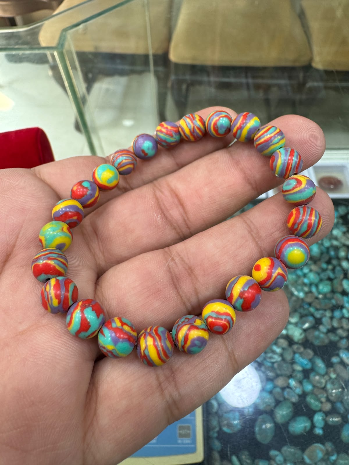AAE PB 018 Processed Stones Bracelet.