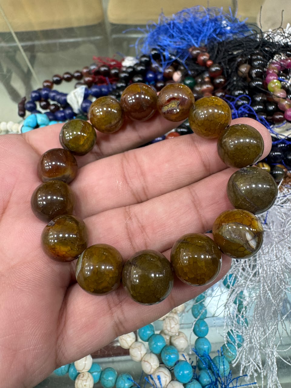 AAE PB 034 Processed Stones Bracelet.