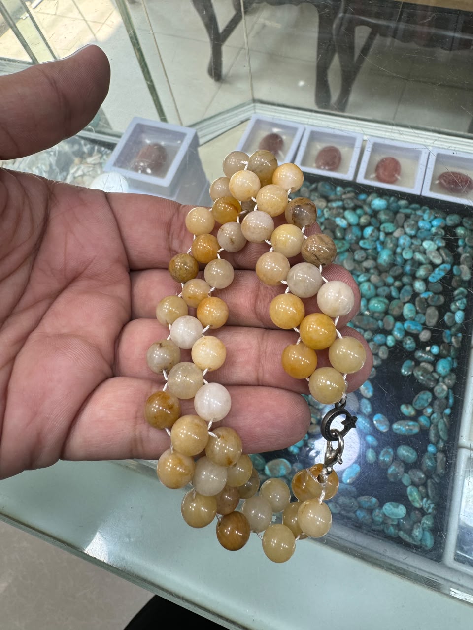 AAE PB 037 Processed Stones Bracelet.