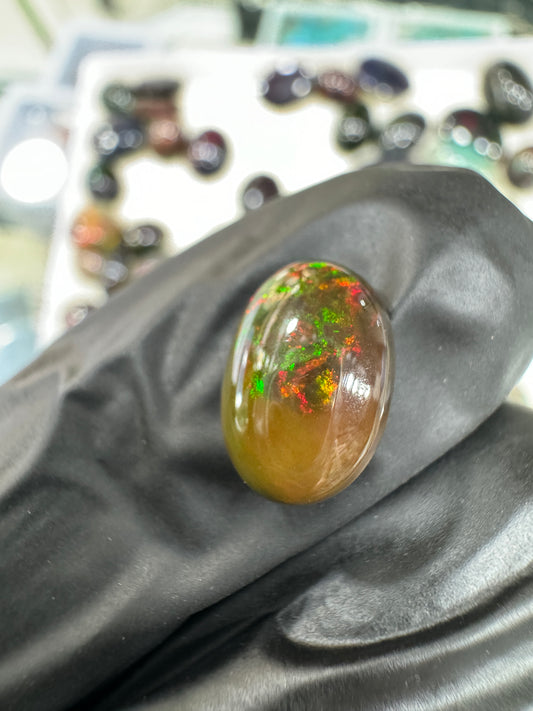 Black Opal Stone BO 017 2 Carat
