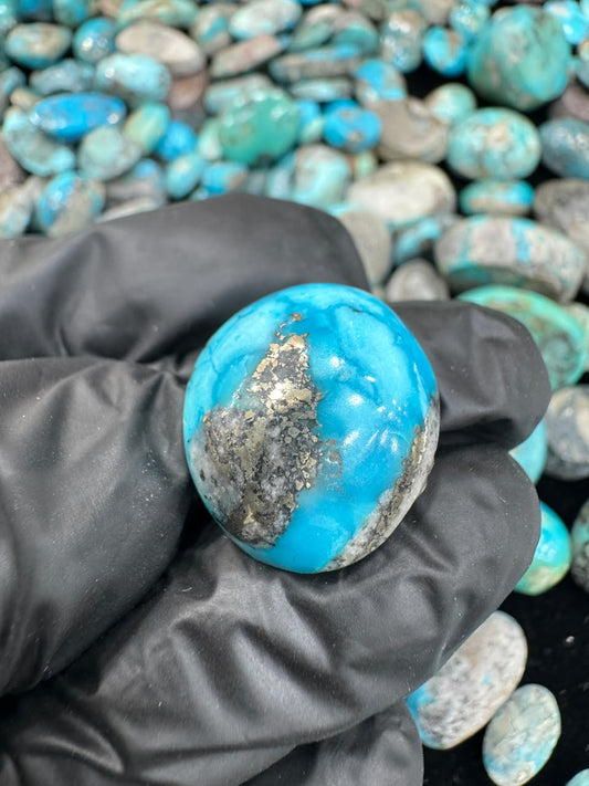 AAE SF 047 Natural Shajri Feroza Stone – Original Turquoise Gemstone