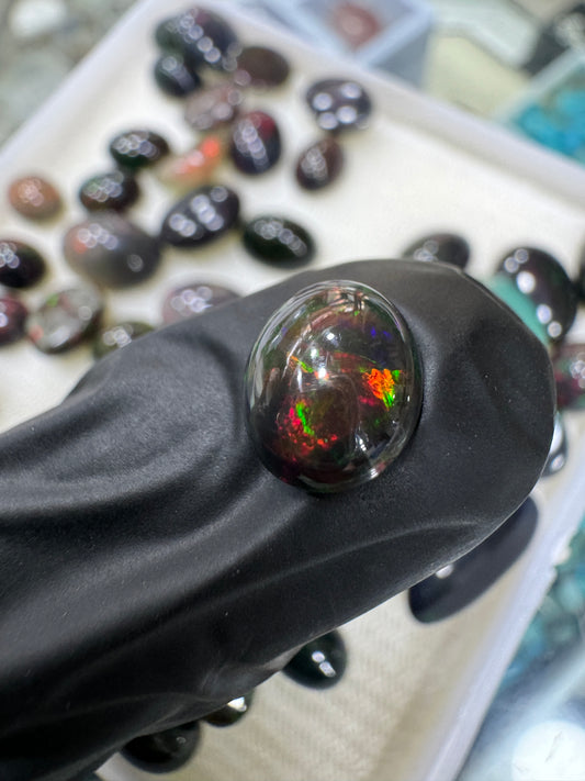 Black Opal Stone BO 055 1.6 Carat