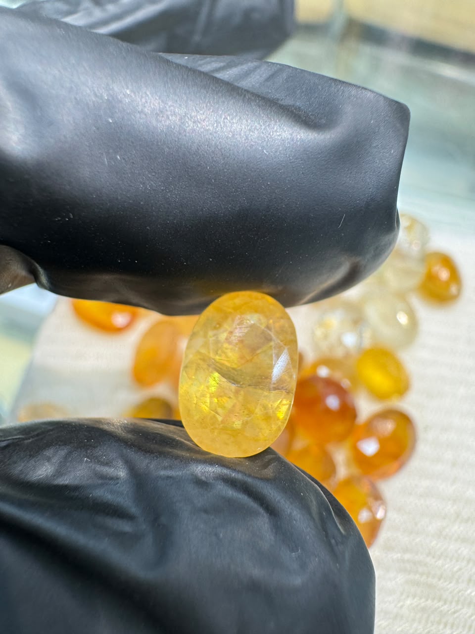AAE 158 Yellow Sapphire (Pukhraj) 4.6 Carat