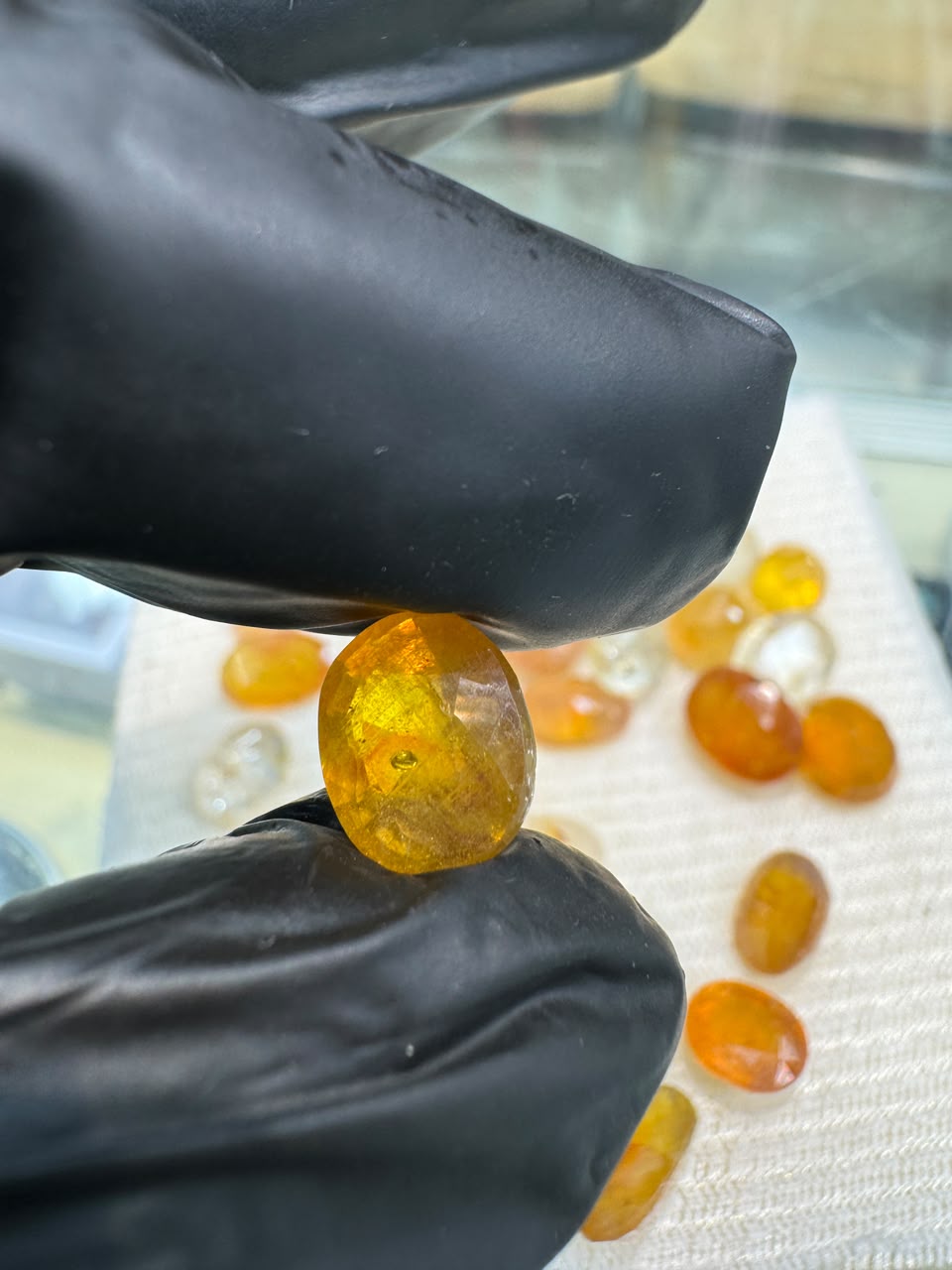AAE 163 Yellow Sapphire (Pukhraj) 4.45 Carat