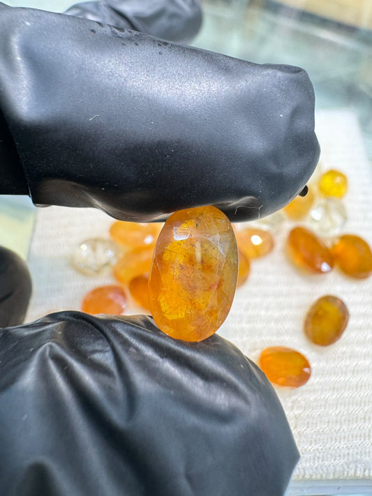 AAE 166 Yellow Sapphire (Pukhraj) 5.8 Carat