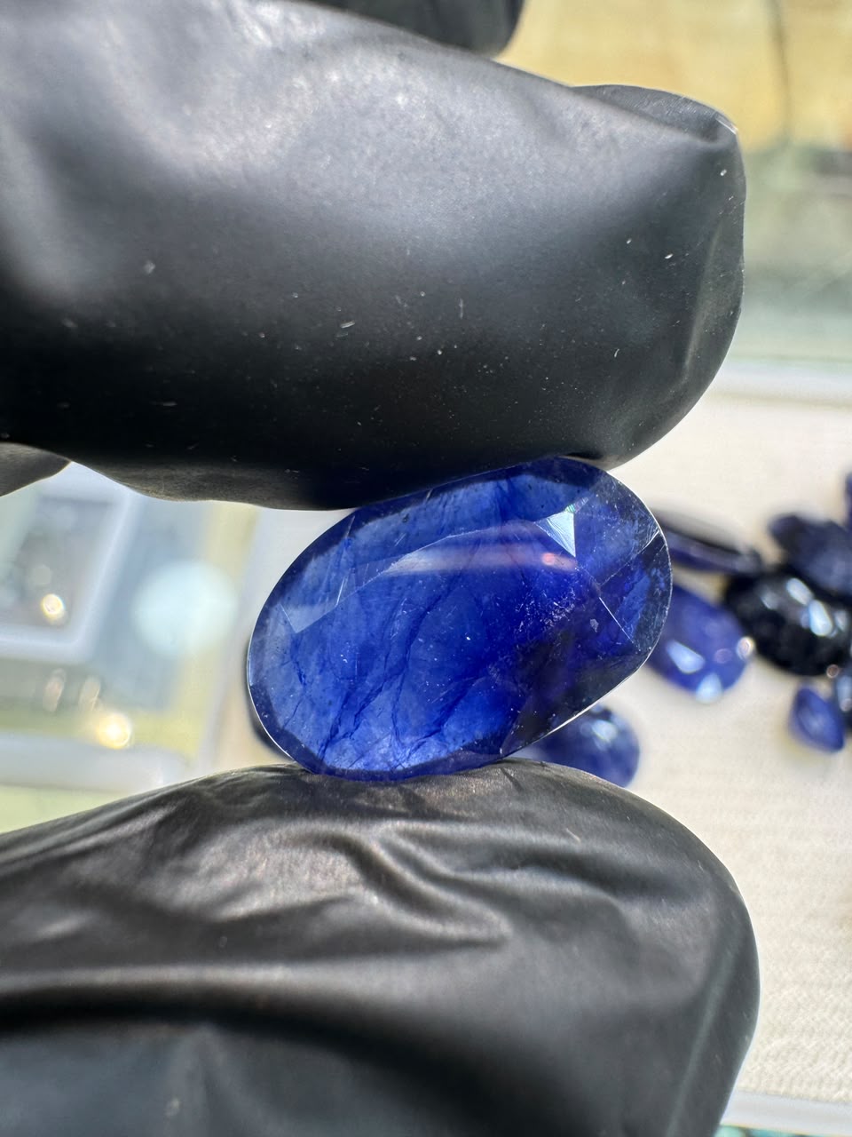 AAE 174 Blue Sapphire (Neelam) 8 Carat