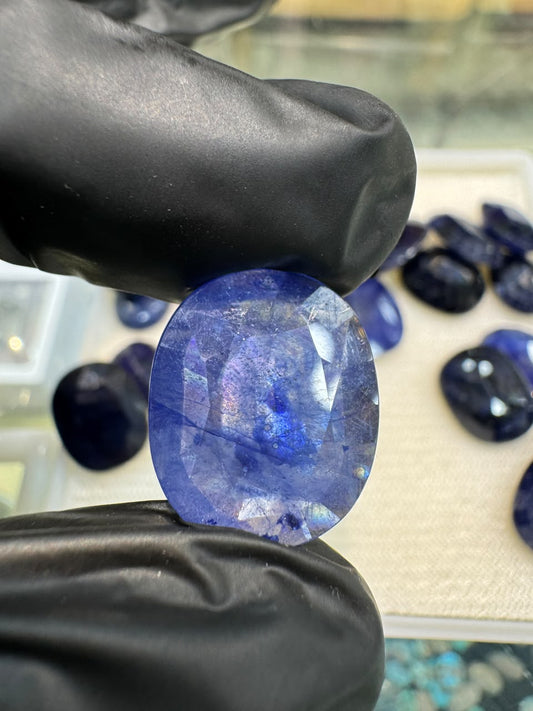 AAE 177 Blue Sapphire (Neelam) 12.35 Carat