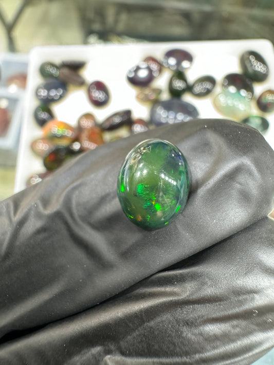 Black Opal Stone BO 027 2.4 Carat