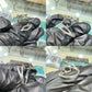 AAE 7785 Chandi Ring 925, Stone: Opal (Black)