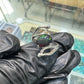 AAE 7785 Chandi Ring 925, Stone: Opal (Black)