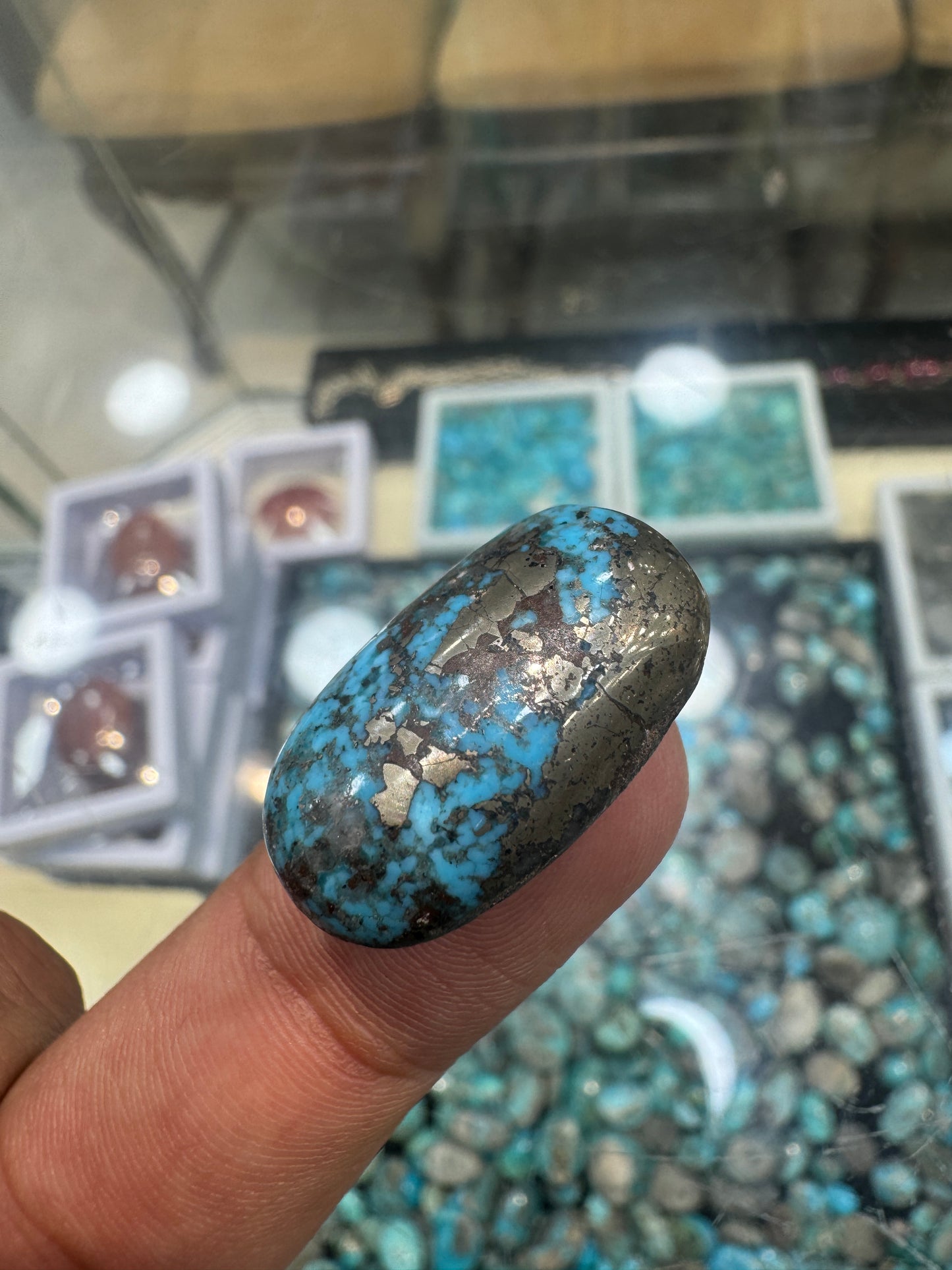 AAE SF 017 33.25 Carat Shajri Feroza Stone