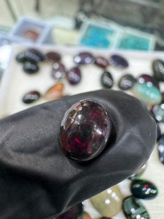 Black Opal Stone BO 059 1.7 Carat