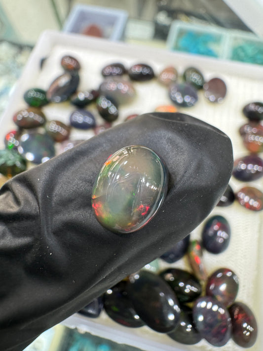 Black Opal Stone BO 036 1.8 Carat