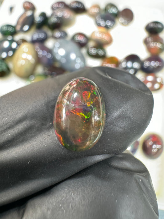 Black Opal Stone BO 039 1.7 Carat