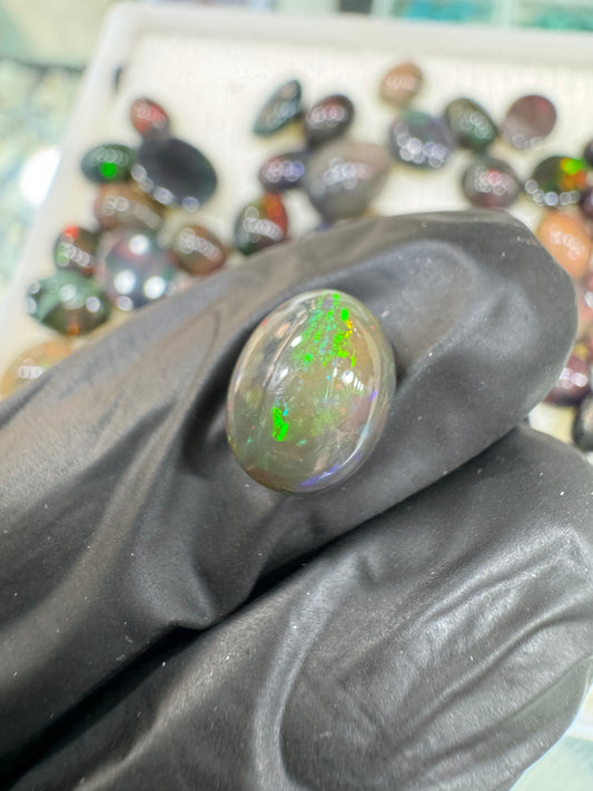 Black Opal Stone BO 008 2.95 Carat