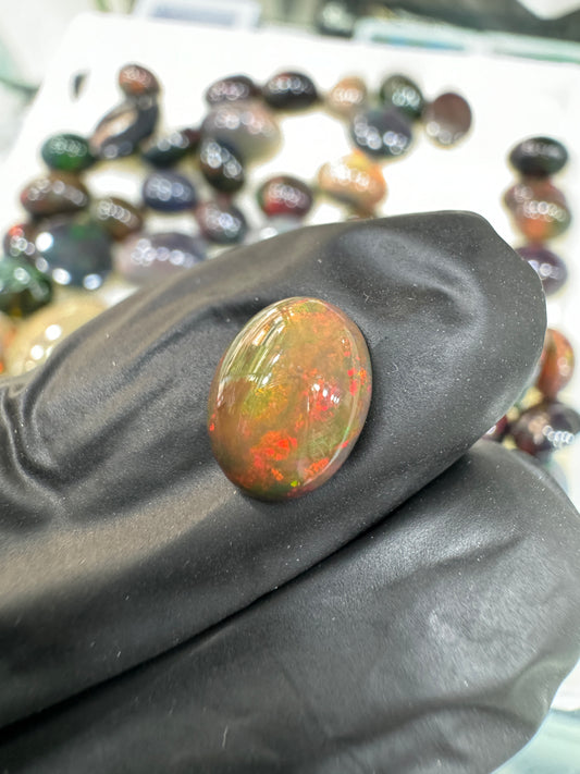 Black Opal Stone BO 041 1.6 Carat