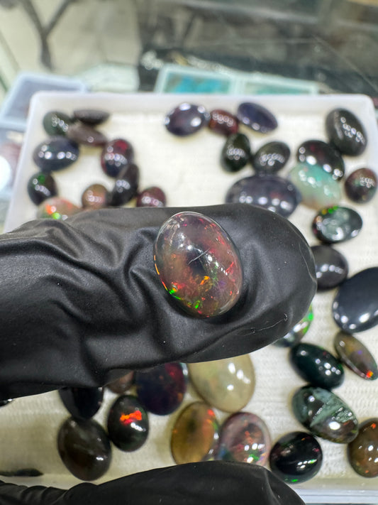 Black Opal Stone BO 023 1.9 Carat
