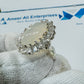 Premium Quality Dur e Najaf Stone Chandi Ring