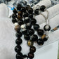 14.5 mm Sulemani Aqeeq Stones Tasbeeh